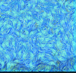 Abstract oil painting background Impressionist style illustrated to create designs.