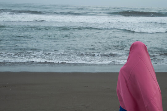 person on the beach