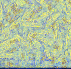 Abstract oil painting background Impressionist style illustrated to create designs.