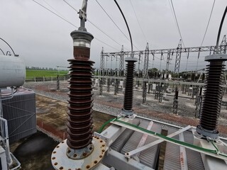 High Voltage Electrical Substation