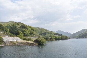 群馬　八ッ場ダムの風景　5月初夏