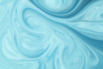 sea blue and white ink mixing, water wave texture background, watercolor marbling, suminagashi, abstract art