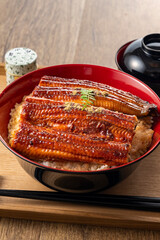 鰻丼　うなぎの蒲焼　鰻