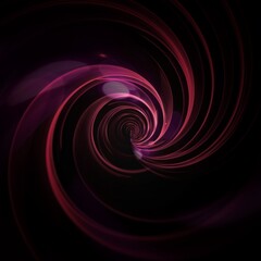 赤い光線が渦巻く抽象的な背景