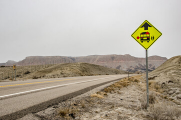 School Bus Sign