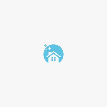 cleaning home vector