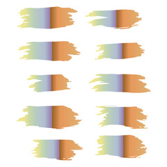 Colorful Brushes Freehand. Watercolor Scratch. Grungy Abstract. Stroke Design. Ink Handwritten. Brushstroke Japanese. Grungy Chinese. Paintbrush Freehand. Grungy Scratch.