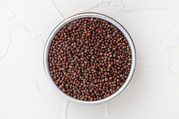 スパイス　マスタードシード　　Fragrant spice brown mustard seeds 