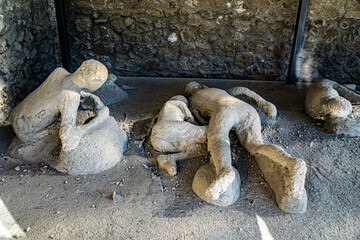 Forum Baths in Pompeii, Italy