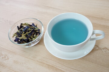 バタフライピー　ハーブティー