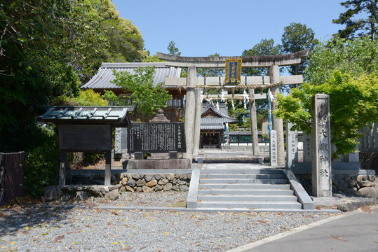 大歳神社　社頭　京都市大原野