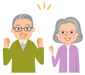元気なシニア夫婦