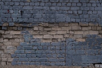 Wall brick texture old background. rough material