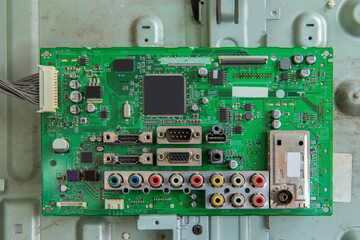 Circuit Board, Plank - Timber, Cut Out, White Color