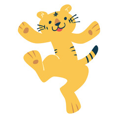 Cute Tractor Vector Art かわいいトラ