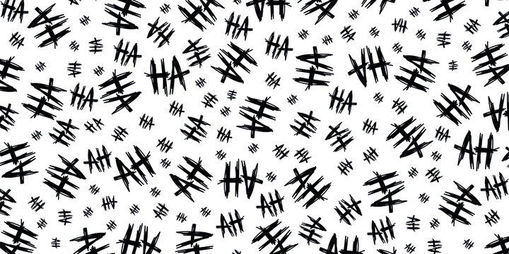 Joker laugh HA HA vector background