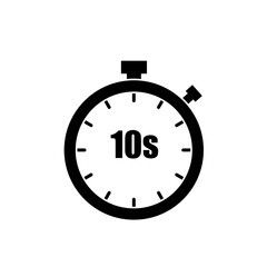 24 hours fast service line icon. Timer countdown