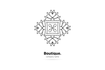 mandala isolated on white background