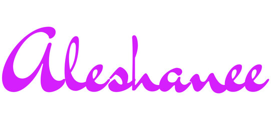 Aleshanee