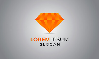 Fototapeta premium Diamond logo brand design,modern and abstract daimond brand logo for business. 