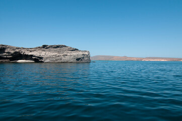 Fototapeta premium archipelago isla Espiritu santo la paz baja california sur sea of cortes Mexico