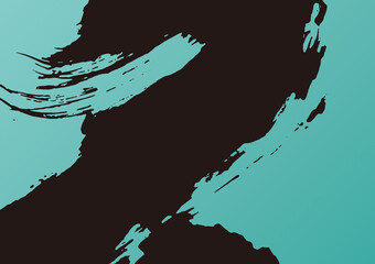 墨 シンプル かっこいい 和風 背景素材