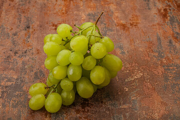 Sweet and tasty green grape