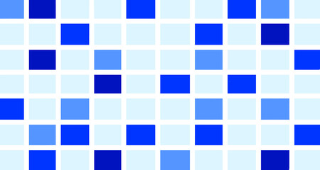 Blue tile pattern design