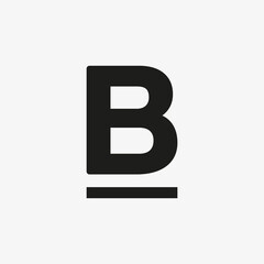 Bold text icon - vector illustration. Text editor format, style, content, font, typography, letter concept.