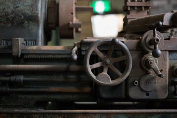 Fototapeta na wymiar Old machinery