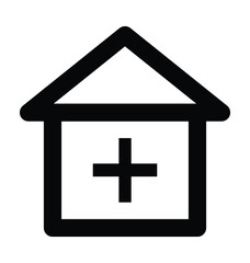 Obraz premium Hospital Building 