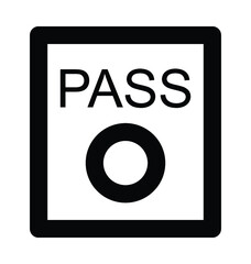 Obraz premium Pass