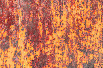 Metal texture with scratches and cracks which can be used as a background