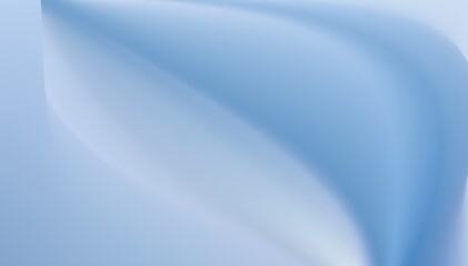 Blue light silk background with some soft folds