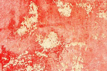 Texture of a concrete wall with cracks and scratches which can be used as a background