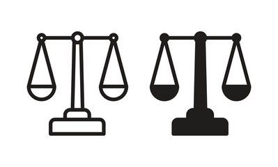 Scales Justice icon for web site