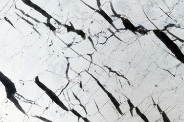 Fototapety  White marble background, black patterned of marble pattern texture for design.