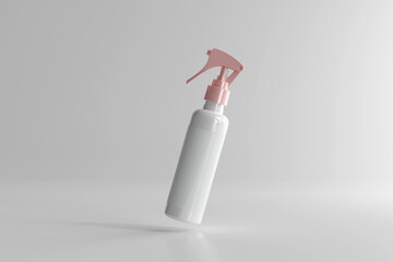Isolated Cosmetic Spray Bottle 3D Rendering