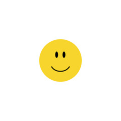 Smile icon for web and mobile