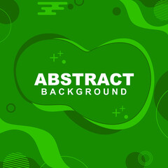 Fototapeta na wymiar Illustration vector of abstract background in green color. Good to use for banner, social media template, poster and flyer template, etc.