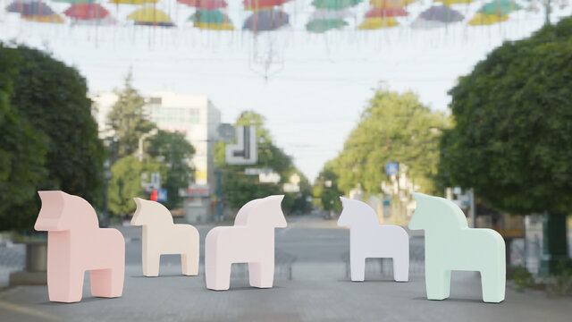 city sculpture
