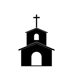 Church icon on white background.  illustration.