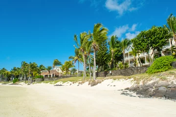 Rideaux tamisants Le Morne, Maurice Belle Mare coast, Mauritius Island