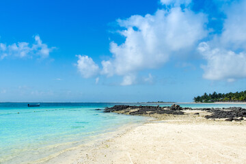 Belle Mare coast, Mauritius Island
