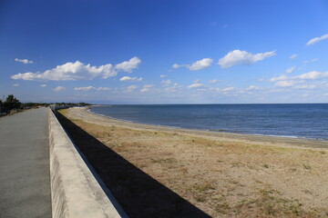 美しい空と海の風景
