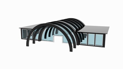 entrance to the building