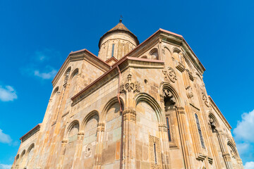Obraz premium Old orthodox church in the village Samtavisi. Georgia