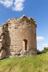 The ruins  of the Byzantine church of St. Anne near the Maresha city in Beit Guvrin, Kiryat Gat, in Israel