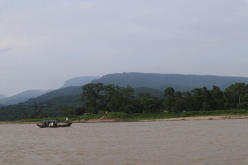 Beautiful View of Dhalai River, Sylhet, Bangladesh