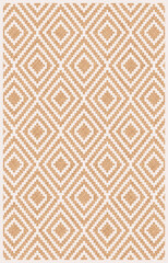 Carpet bathmat and Rug Boho Style ethnic design pattern with distressed woven texture and effect
